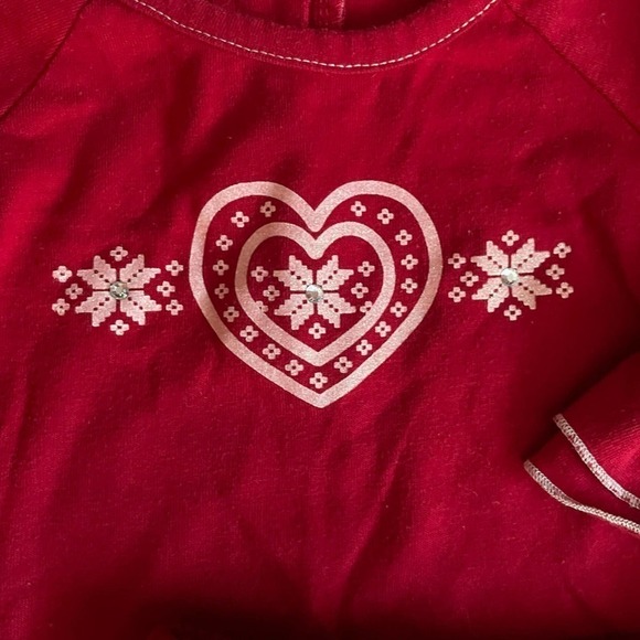 LITTLE Lass Fair Isle Skirt Sweater Set Size 12 Months - Picture 3 of 5